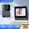 1080P 2.4G Wireless Smart Visual Intercom Video Doorbell Camera Monitor