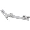 Speedway Motors Universal Cast Aluminum Accelerator Pedal, Adjustable Mount Holes,
