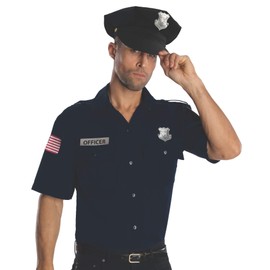 Rubies Police Office Adult Blue Costume Kit XL