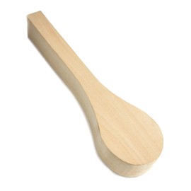 BeaverCraft Basswood Whittling Wood Carving Large Spoon Blank B1 25,4 x 5,1 x 3,6 cm Premium Wood Whittling Wood Carving for Beginners Kids Unfinished Wood