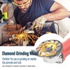 NuoDunco 5" Cup Grinding Wheels, Concrete Turbo Diamond Disc for