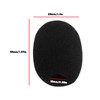 ECSiNG 5pcs Gaming Headset Microphone Pop Filter Foam Cover 28x40mmx10mm