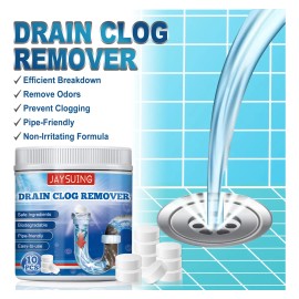 El Desagüe Está Obstruido Con Tabletas Efervescentes.