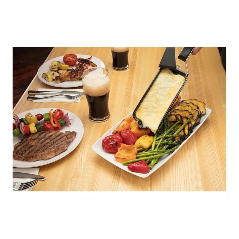 Backyard Grill Sarten Charola Con Mango Para Fundir Queso Asado