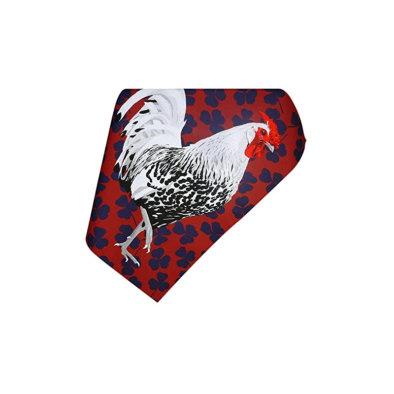 Leslie Gerry Rooster Design Tea Towel