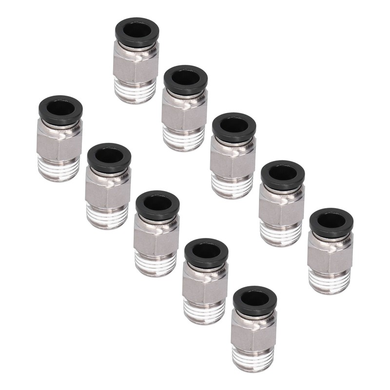 Externally Pneumatic Quick Plug Connector Good Sealing Durable Quick Pneumatic