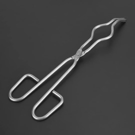 Dekaim Stainless Steel Crucible Tongs, Cup Tongs, Cup Tongs for Laboratory and Industrial Scenarios (250 mm)