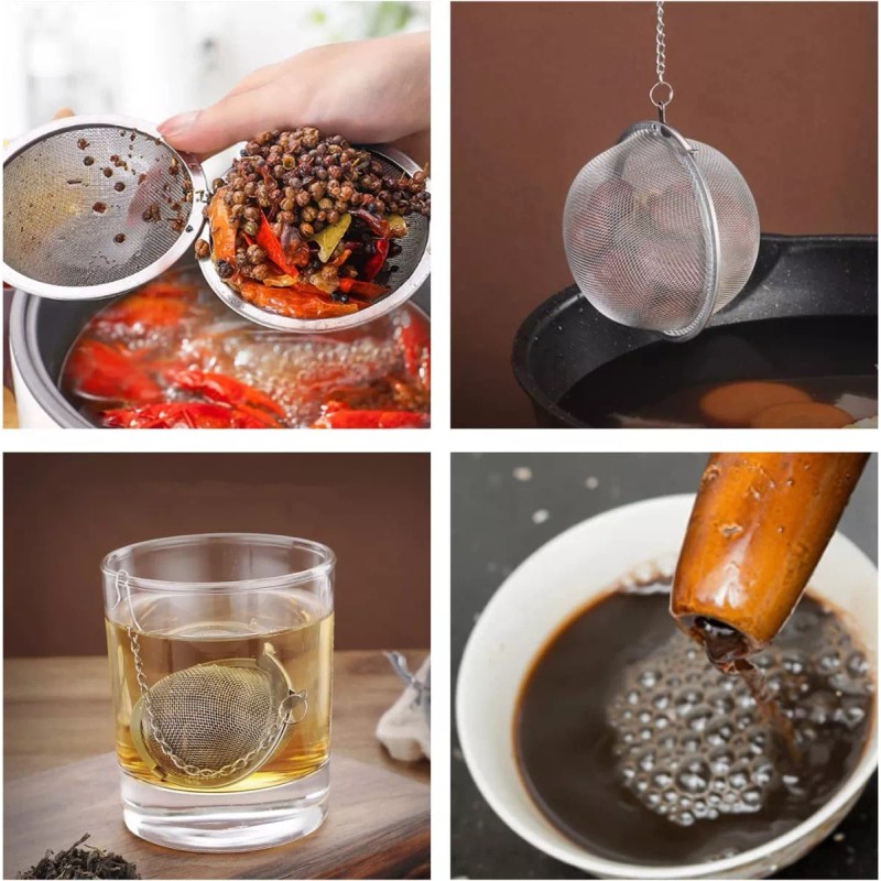 SANBREVE Infusores De Té Paquete Para Té De Bola Malla