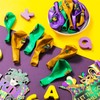 45 Piece Mardi Gras Decorations Mardi Gras Balloons Arch Kit