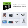 Tarjeta MicroSD 128GB DYBHJY Clase 10 U3 Alta Velocidad para