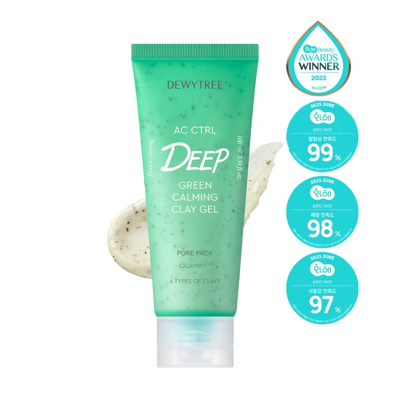Deweytree [Dewytree] AC Control Deep Green Calming Clay Gel Pore