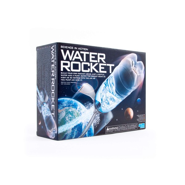 4M Water Rocket Kit, DIY Science Space Stem Toys, For Boys & Girls Ages 8+