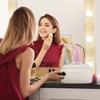 Bolsa de Cosmeticos de Viaje para Mujer, Cosmetiquera de Piel