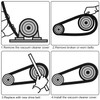 562932001 Vacuum Cleaner Belt, Compatible with Hoover Wind Tunnel Vacuum