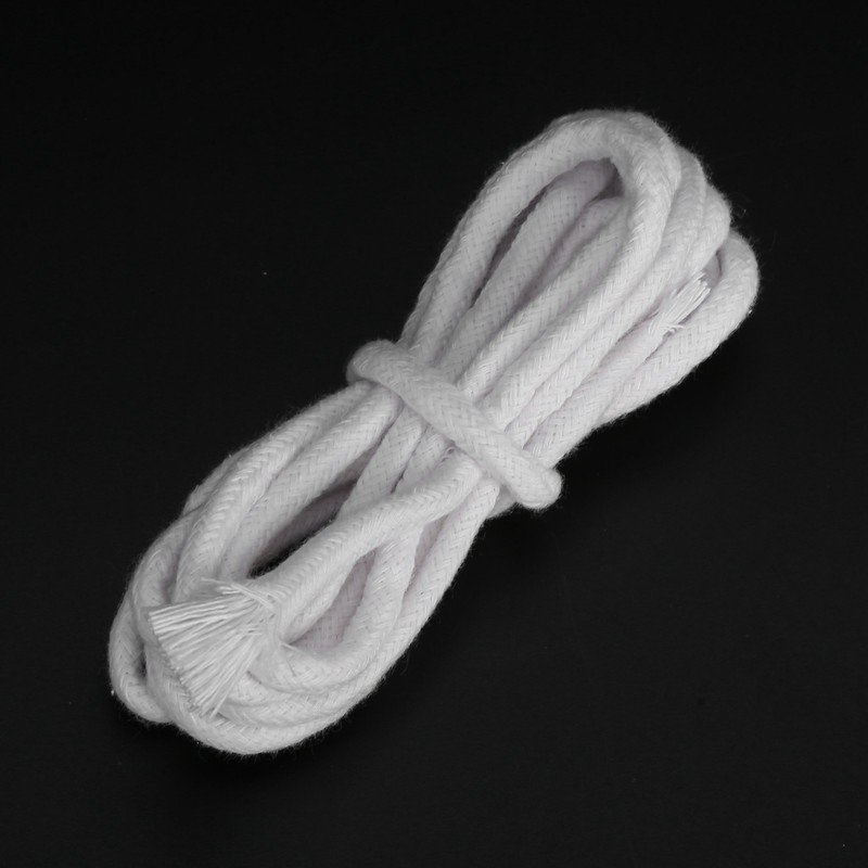 2pcs Candle Wicks Good Oil Absorbency Combustion Durable Braid Cotton