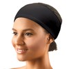 Donna Argan Spandex Wrap Black Headwrap 1pc Soft Spandex Hair