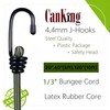 CanKing Camouflage Bungee Cords with Hooks 20" Camo Elastic Ropes