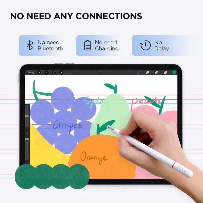 Eingabestifte Kapazitive Disc-Spitze Stift und Magnetkappe Kompatibel Mit Allen Touchscreens
