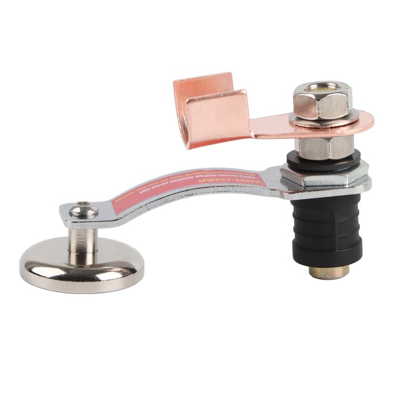 Magnetic Welding Ground Clamp Holder Grounding Magnet Connector Strong Magnetism