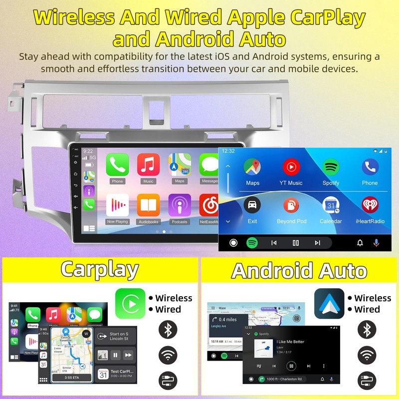Car Radio for Toyota Avalon 2006-2010 - 8 Core Android