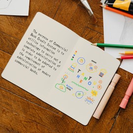 ZCZN ZCZN Notizbuch A5 blanko, 12 Stück Kraft Cover Notizheft mit 30 Blatt, Heft für Büro und Schule