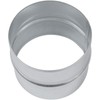 5'' Inch Galvanised Steel - Metal Duct Connector, Straight Pipe
