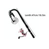 AIMALL Fishing Reel Winding Tool, Fishing Line Rewinder, 18.5in/47cm Wire