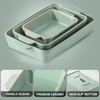 HVH 9x13 Baking Dish Set, Large Casserole Dishes for Oven,