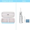 Tourmate Hard Case Replacement for Waterpik Cordless Water Flosser WF-02