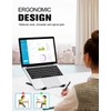 Laptop Stand for Desk, TEUMI Aluminum 5-Levels Adjustable Portable Computer