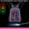 TXHVO 16" Unicorn Backpack, 3Pcs School Bookbag for Girls with