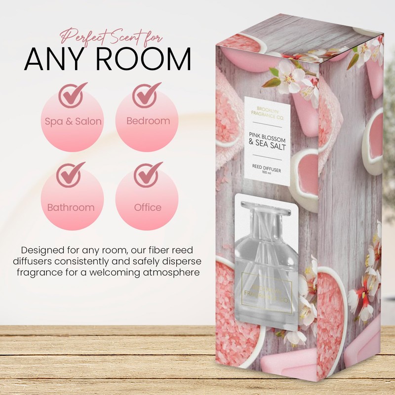 Brooklyn Fragrance Co. Spring Spa- Long Lasting Scented Aroma Diffuser