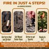 KonvoySG Fire Starter Survival Tool–Ferro Rod Fire Starter with 11"