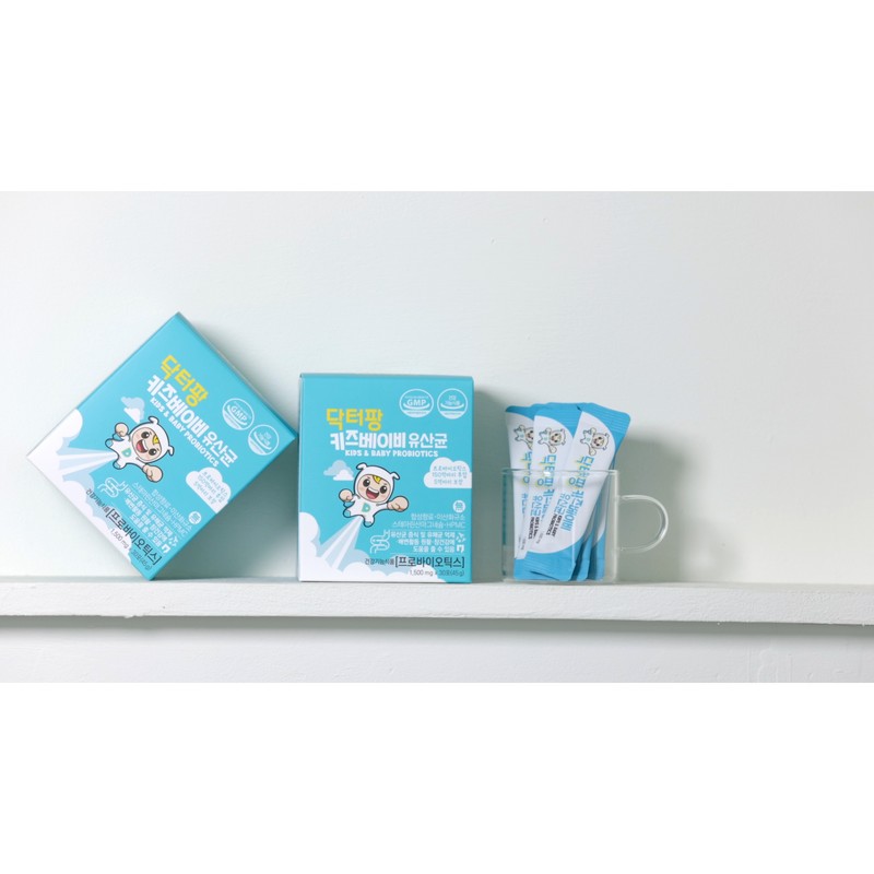 Dr. Pang Kids Baby Probiotics Bifidus Probiotics, 45g, 3 Boxes