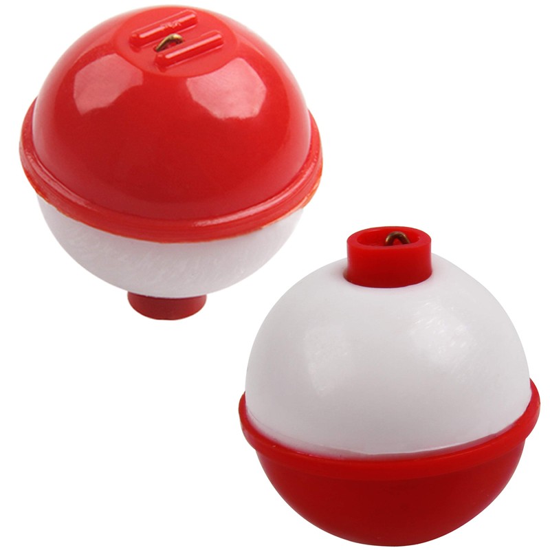 Easy Catch ® 10pcs 1.25" Snap on Float Bobbers