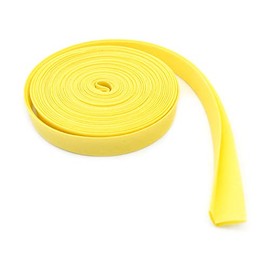 Double-fold Bias Tape 1/2" Wide ~ Poly Cotton (5 Yards, Yellow) Made in USA