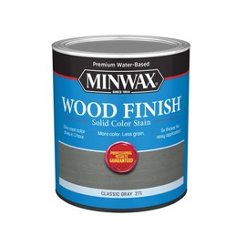 qt Minwax 10821 Classic Gray Wood Finish Water‐Based Solid Color Stain