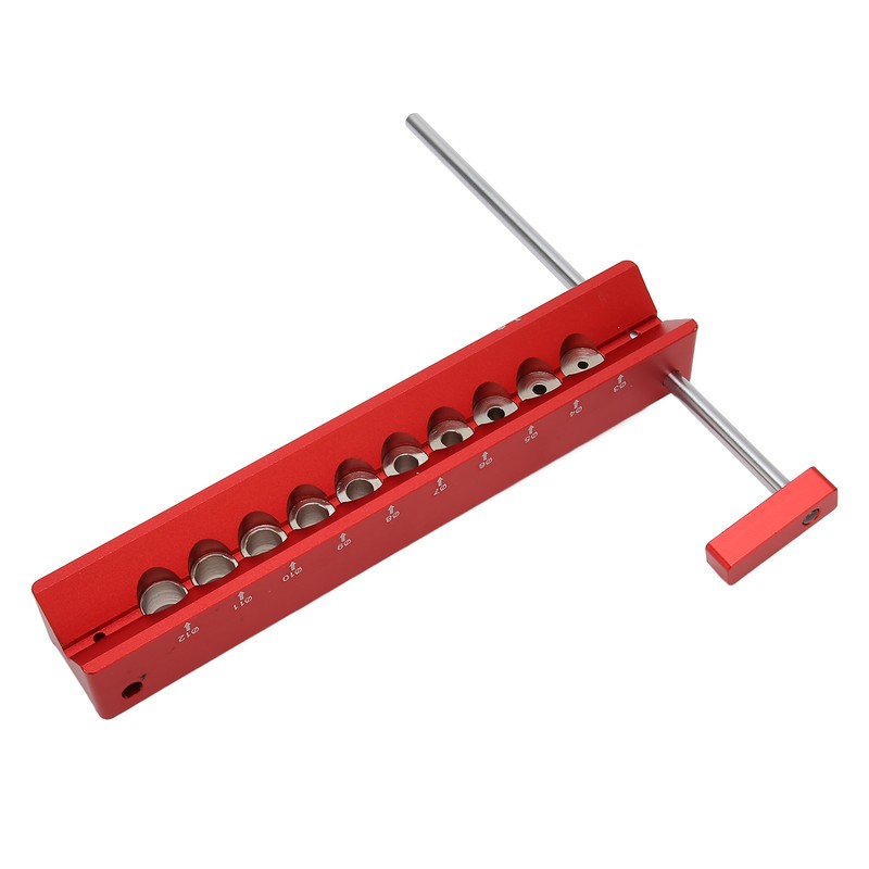 Hole Jig Wood Dowel Punch Locator 10 in 1 45°