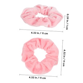 Vaguelly 20pcs Velvet Hair Ties for Women No Damage Scrunchies Vibrant Colors Soft and Durable Hair Accessories for Effortless Ponytail Styles