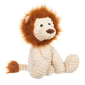 Apricot Lamb Toys Plush Corduroy Lion Stuffed Animal Soft Cuddly Perfect for Child (Medium, 12 Inches)