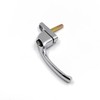Armis Espag Cranked Window Handle - Left, Chrome, 30mm