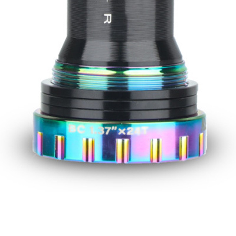 Bike Bottom Bracket Aluminum Alloy Resin Rust Prevention Long Durability