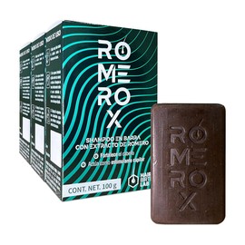 HAIR BIRTH LAB Shampoo Anticaída en Barra Romerox con Extracto de Romero 3 Pack