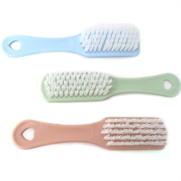 Honbay 3PCS Clothes Shoes Scrubbing Brushes Laundry Houseware Cleaning Tool for Home and School