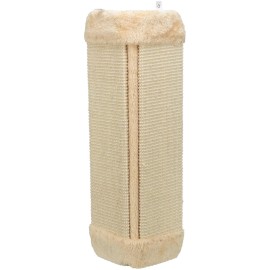 Wall Mount Sisal Scratching Board for Corners, Vertical Cat Scratcher, Beige