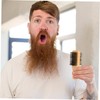 OHPHCALL Retro Boar Bristle Beard Brush for Men Dual-sided Mustache