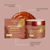 Gel Bronceador Viareline Golden Glitter, Para Verano, Playa,