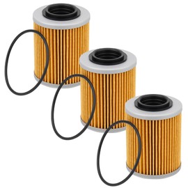 420956123 420956120 Oil Filter & O Ring for Can Am Maverick X3 2017-2024 Max Turbo R RR 2019-2024 Ryker STD 600 900 ACE Sea-Doo Ski-Doo Spark 2 Up 3 Up 3 Pcs