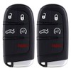 OCPTY 2X Flip Key Entry Remote Control Entry Remote key