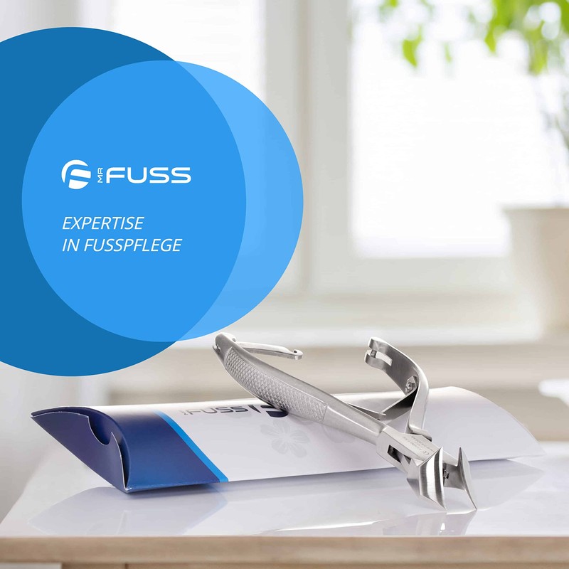 Mr. Fuss® Head Cutter Nail Clippers for Toenails 14 cm